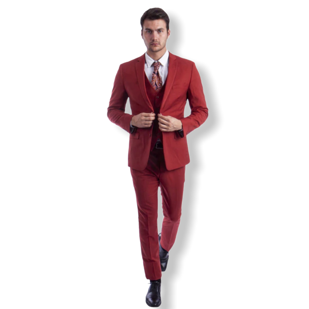 Sean Alexander: Solid 3pc Slim Suit M282SK-13